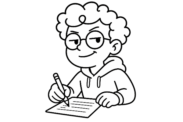Developer writing notes